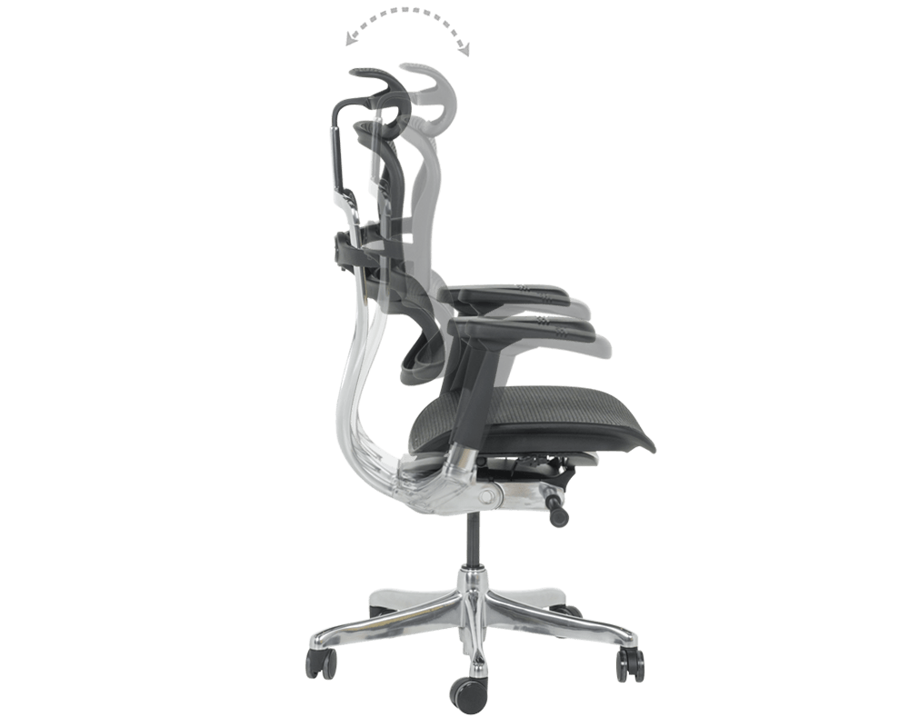 Офис стол Ергономичн стол ERGOHUMAN ELITE 2 - черен 19