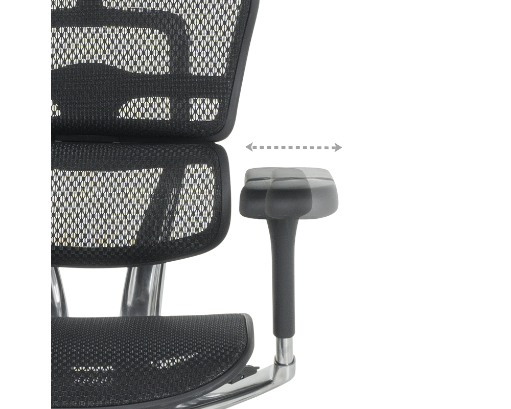 Офис стол Ергономичн стол ERGOHUMAN ELITE 2 - черен 21