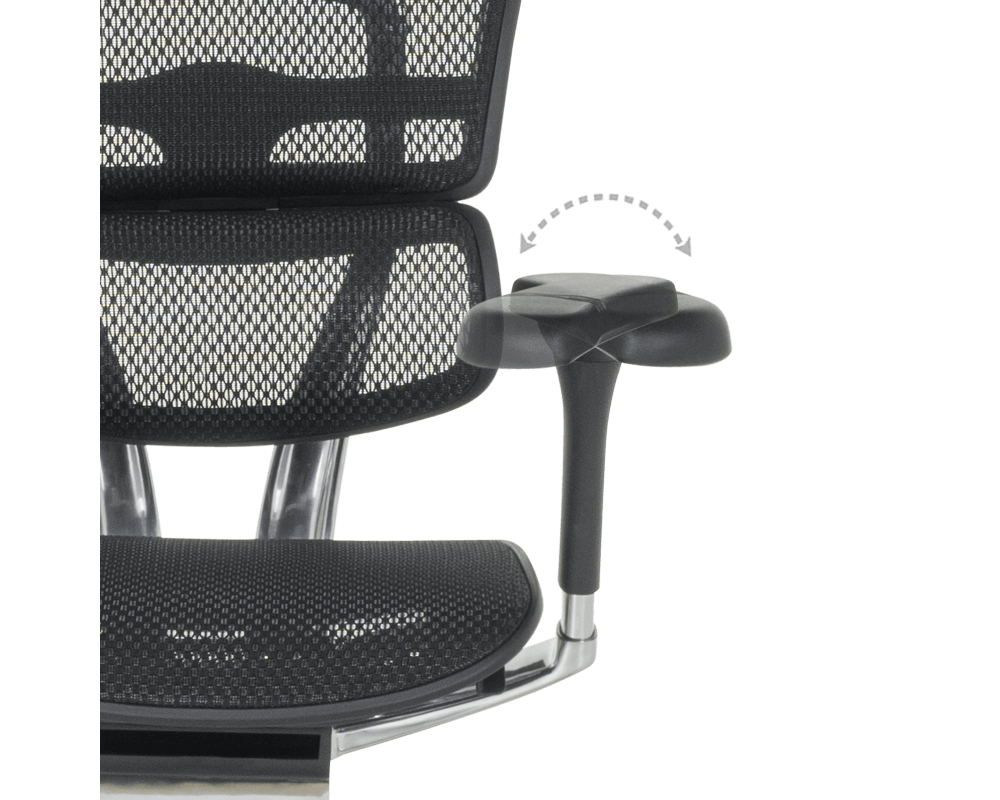 Офис стол Ергономичн стол ERGOHUMAN ELITE 2 - черен 16