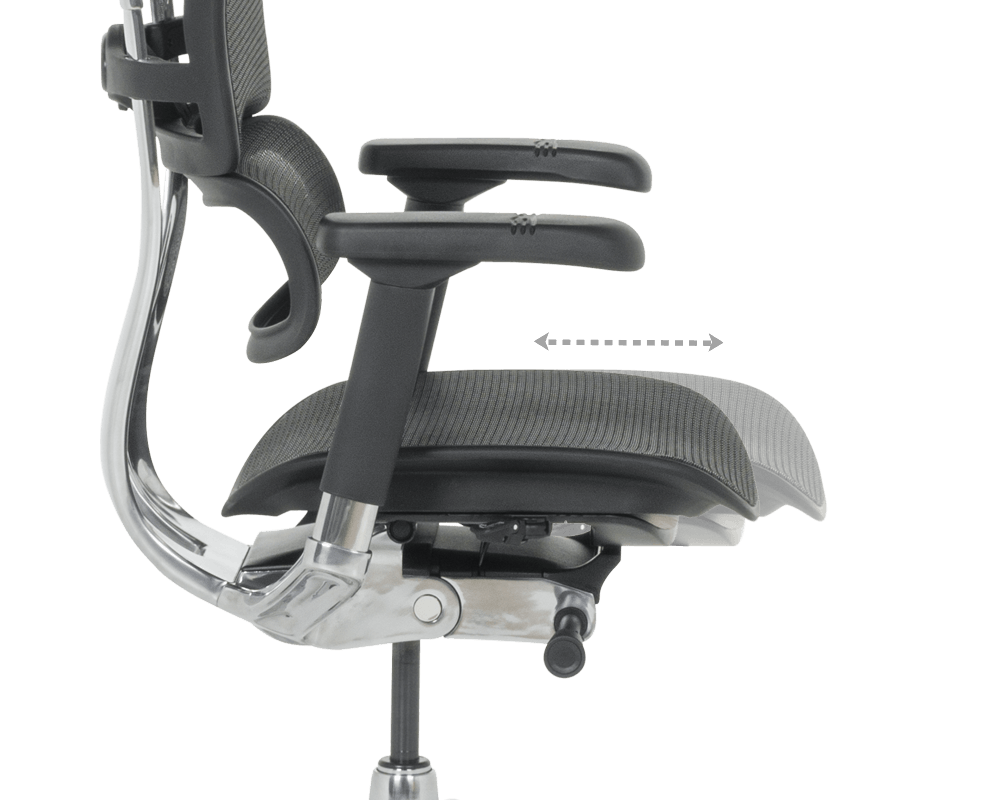 Офис стол Ергономичн стол ERGOHUMAN ELITE 2 - черен 17