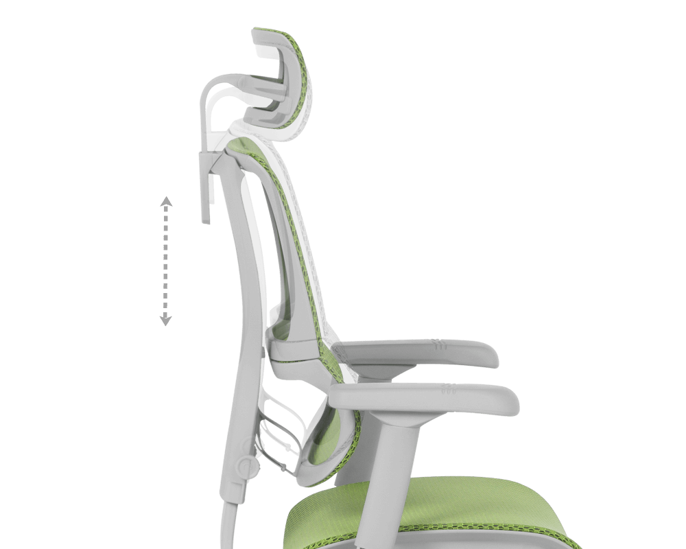 Офис стол Ергономичен стол ERGOHUMAN IOO ELITE 2 - зелен 10