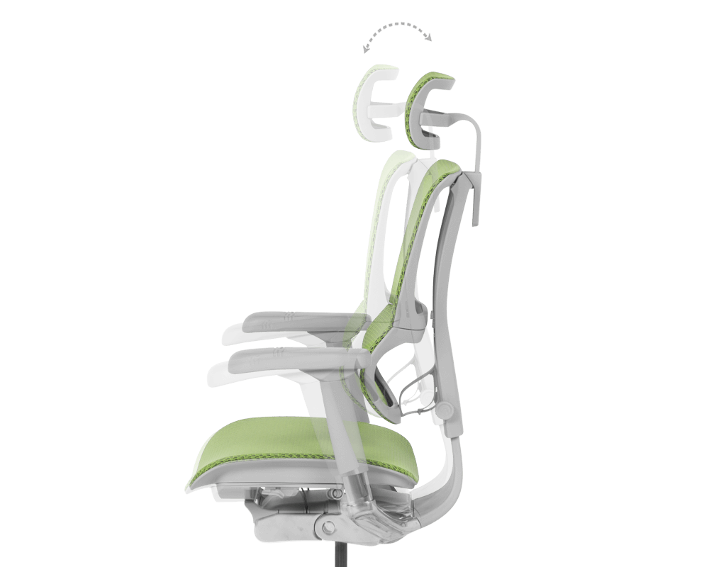 Офис стол Ергономичен стол ERGOHUMAN IOO ELITE 2 - зелен 11
