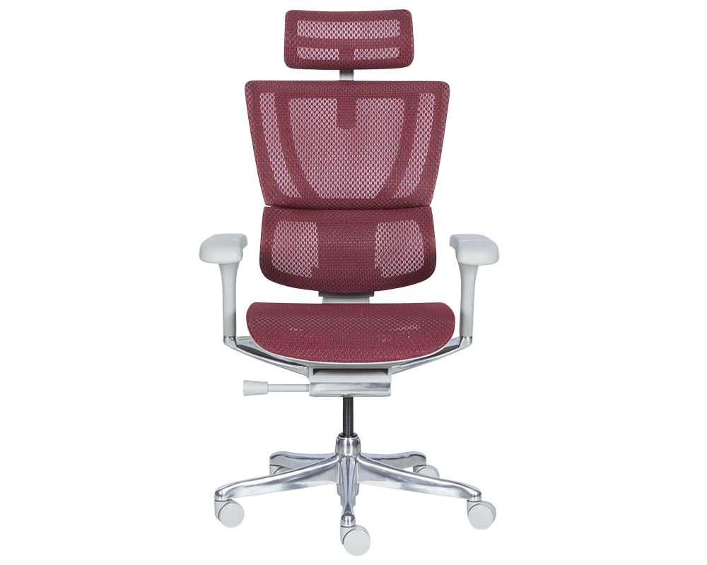 Офис стол Ергономичен стол ERGOHUMAN IOO ELITE 2 - червен 2