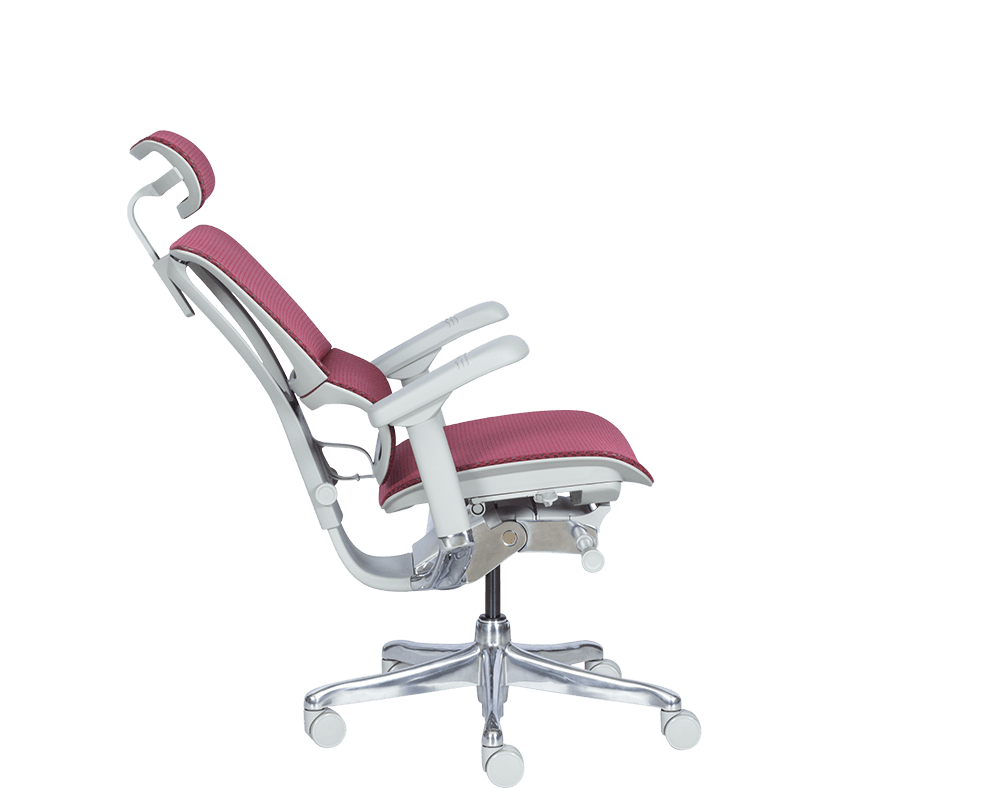 Офис стол Ергономичен стол ERGOHUMAN IOO ELITE 2 - червен 5