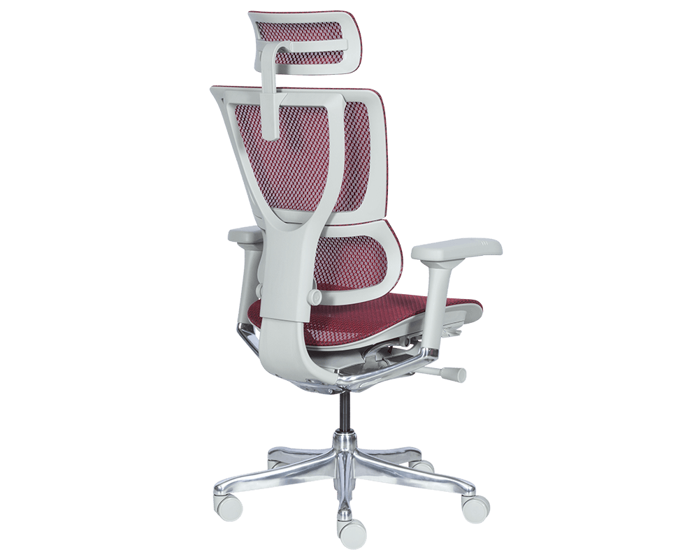 Офис стол Ергономичен стол ERGOHUMAN IOO ELITE 2 - червен 6