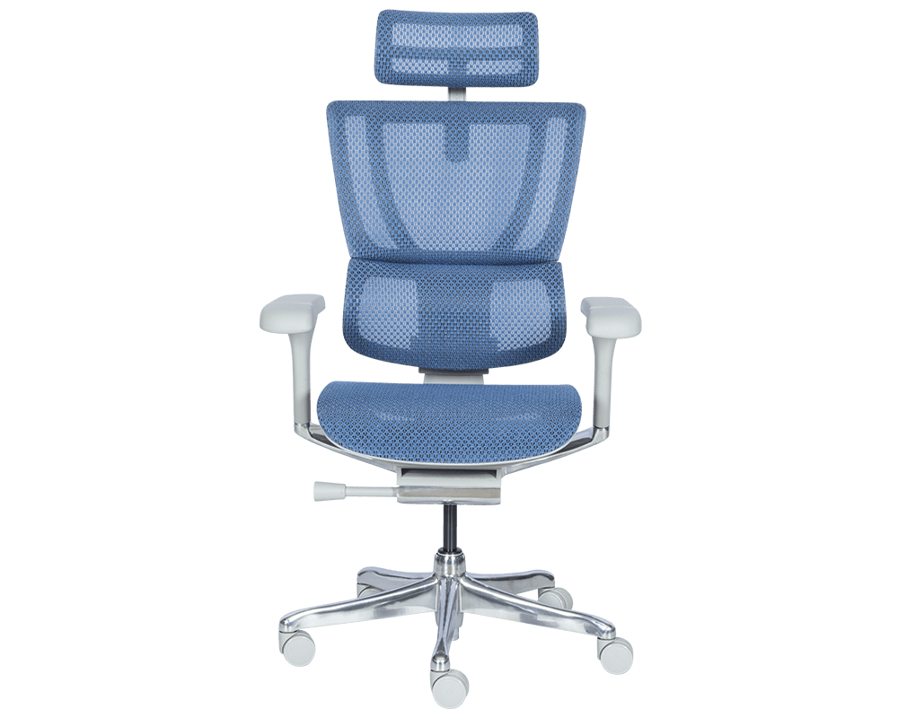 Офис стол Ергономичен стол ERGOHUMAN IOO ELITE 2 - син 2