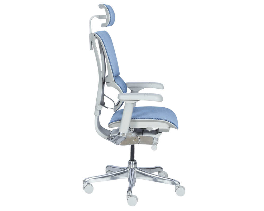 Офис стол Ергономичен стол ERGOHUMAN IOO ELITE 2 - син 4