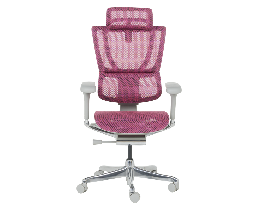 Офис стол Ергономичен стол ERGOHUMAN IOO ELITE 2 - розов 20