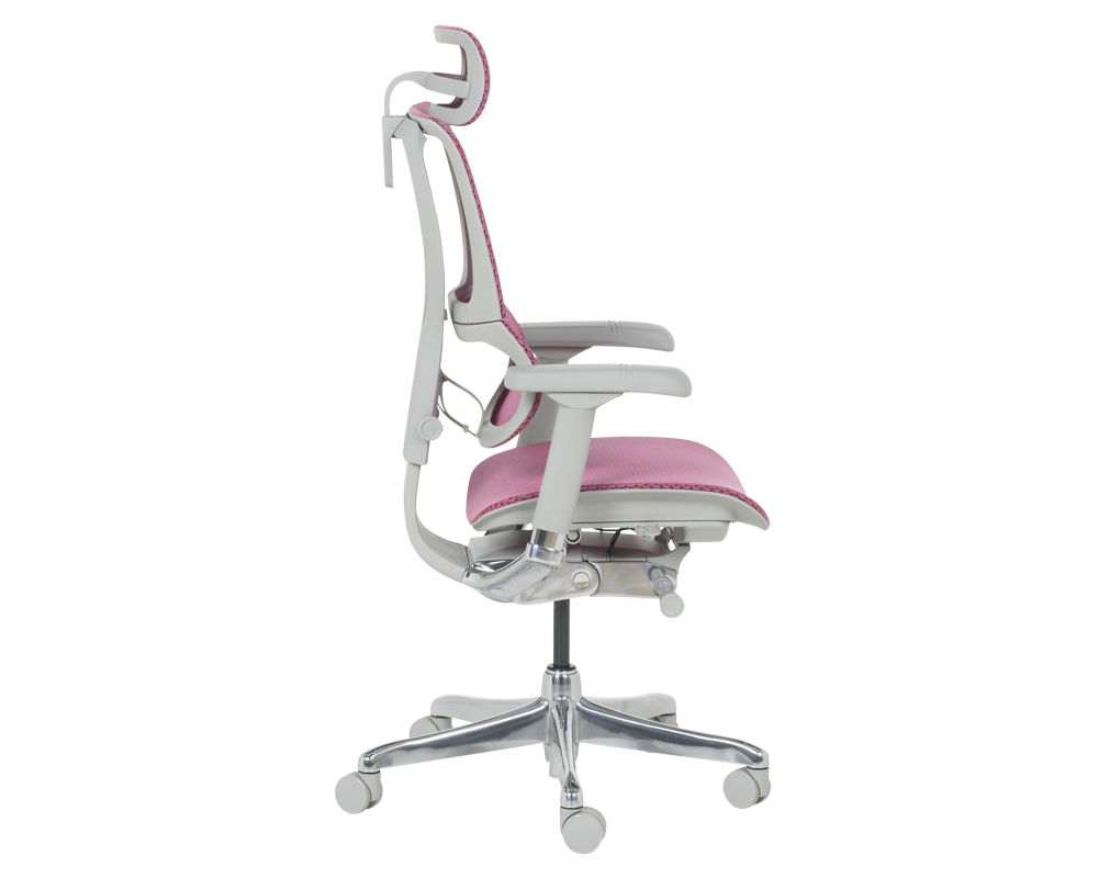 Офис стол Ергономичен стол ERGOHUMAN IOO ELITE 2 - розов 4