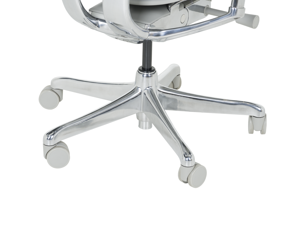 Офис стол Ергономичен стол ERGOHUMAN ELITE 2 - сива рамка - син 6