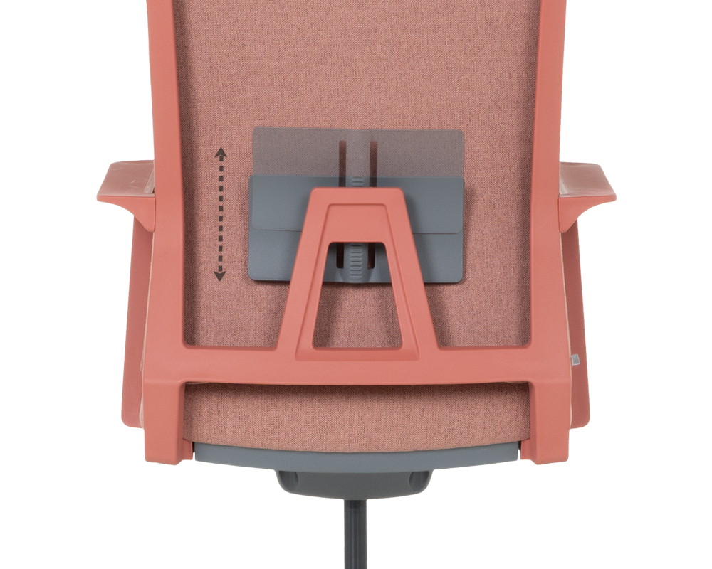 Офис стол Работен стол KLAWER - червен 8