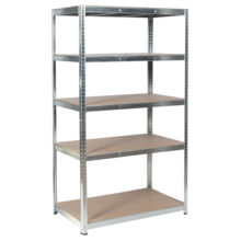  Метален стелаж Carmen CR - 1025 - 180x90x40 см, до 175 кг на рафт - цинк 828183 3580567 на топ цена - PIC.bg