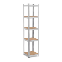  Метален стелаж Carmen CR-1022, 180x40x40 см, до 70 кг на рафт - цинк 828481 3580562 на топ цена - PIC.bg
