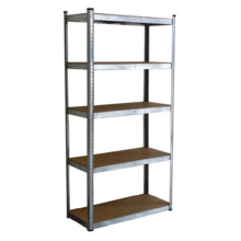  Метален стелаж Carmen CR-1023, 180x90x40 см, до 100 кг на рафт - цинк 828482 3580563 на топ цена - PIC.bg
