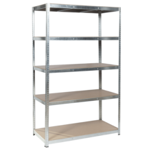  Метален стелаж Carmen CR-1012 E - 180х120х60 см, до 250 кг на рафт - цинк 828671 3580552_1 на топ цена - PIC.bg