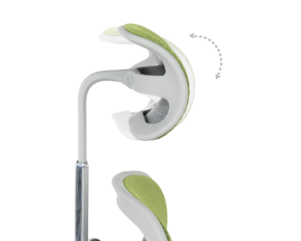 Офис стол Ергономичен стол ERGOHUMAN ELITE 2 - сива рамка - зелен 12