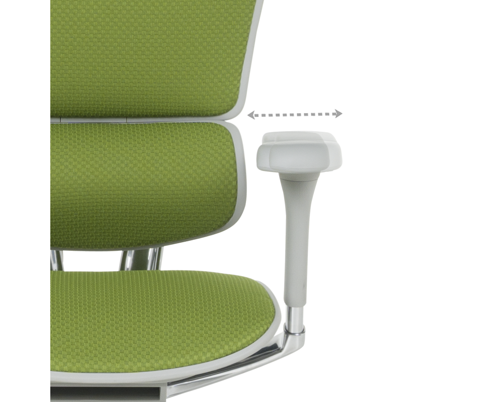 Офис стол Ергономичен стол ERGOHUMAN ELITE 2 - сива рамка - зелен 16