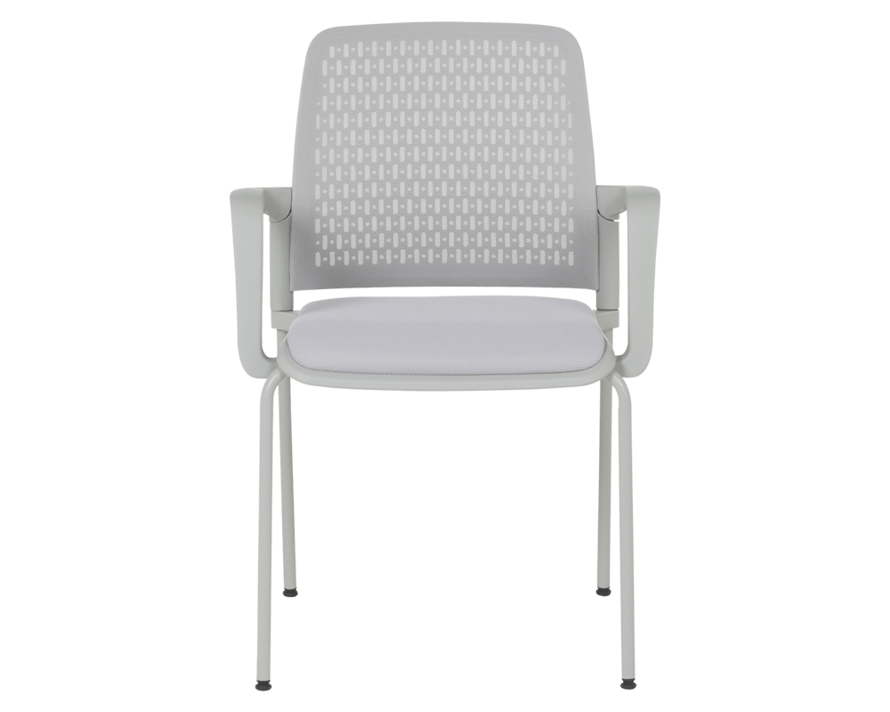 Офис стол Посетителски стол Carmen 1138 G - светлосив 2