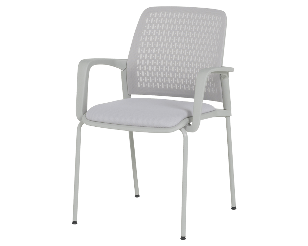 Офис стол Посетителски стол Carmen 1138 G - светлосив 3