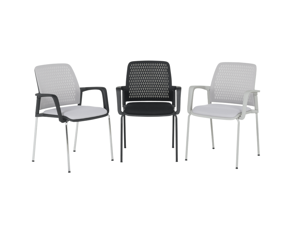 Офис стол Посетителски стол Carmen 1138 G - светлосив 9