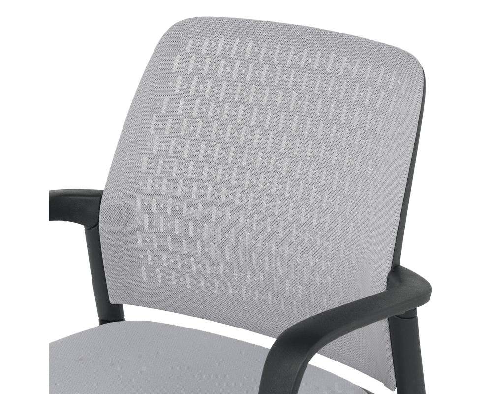 Офис стол Посетителски стол Carmen 1138 CH - светлосив 7