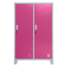  Метален шкаф Carmen CR-1604-2 JZ - Сив / розов 833657 3580174 на топ цена - PIC.bg