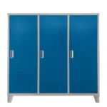 <span>Метален шкаф</span> Метален шкаф Carmen CR-1605-3 JZ - сив / син <span class='catalog-num-in-name'>3580179_1</span> - 