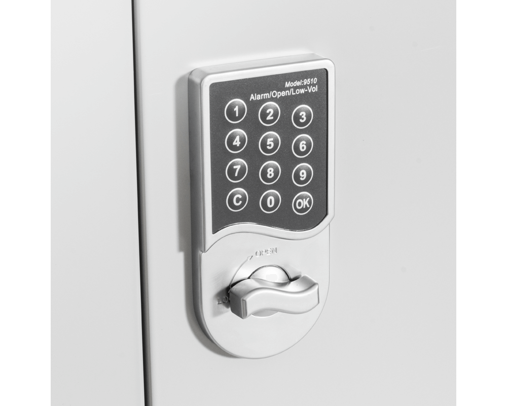 Метален шкаф Метален шкаф Carmen CR-1282 E K - сив 3