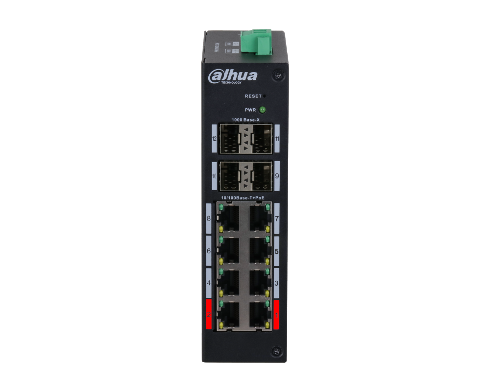 Switch (Комутатор) Суич Dahua HS4412-8ET-120 2