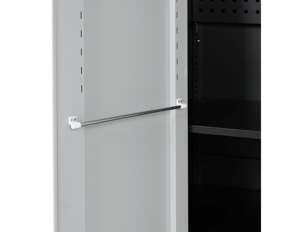 Метален шкаф Метален шкаф за инструменти Carmen CR-1226 L SAND - черен-сребърен 5