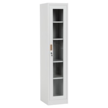  Метален шкаф Carmen CR-1001 L - сив 855570 3580190_1 на топ цена - PIC.bg