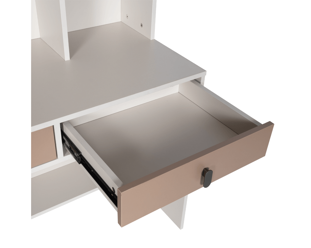 Аксесоар за бюро Бюро с надстройка DANAO - капучино 6