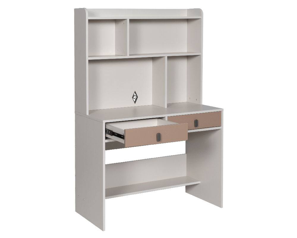 Аксесоар за бюро Бюро с надстройка DANAO - капучино 5