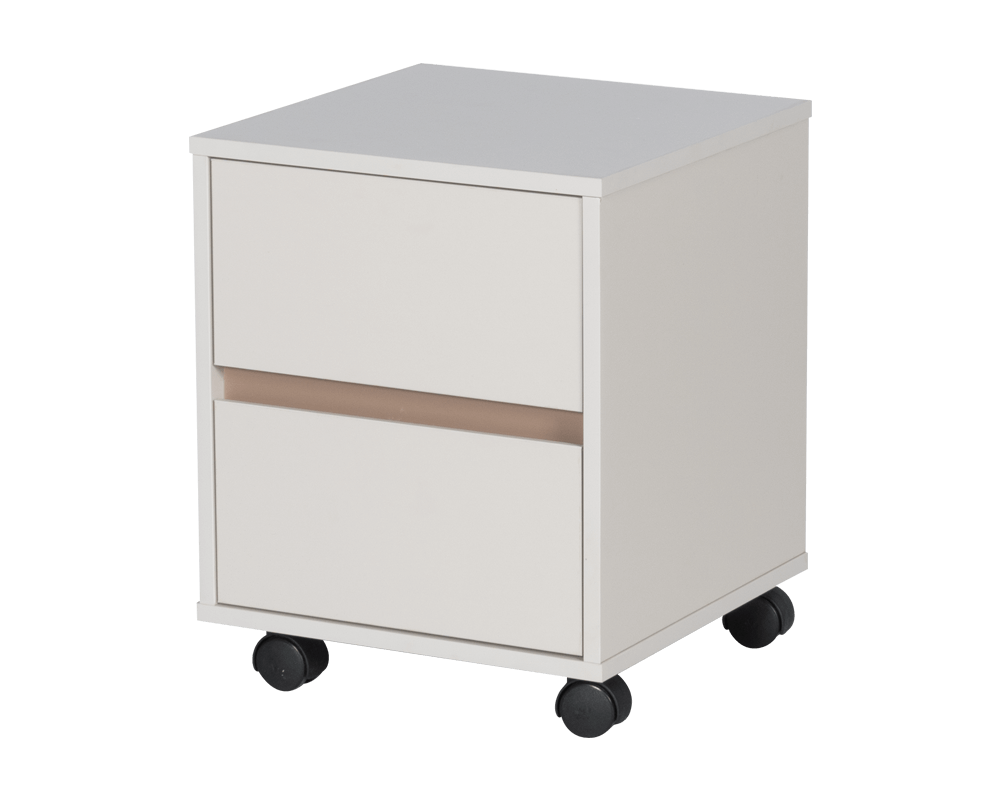 Бюро Офис контейнер с две чекмеджета ANGELES - капучино 3