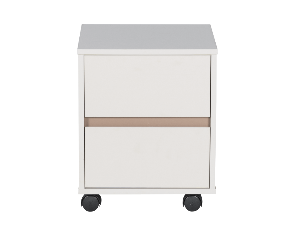 Бюро Офис контейнер с две чекмеджета ANGELES - капучино 2