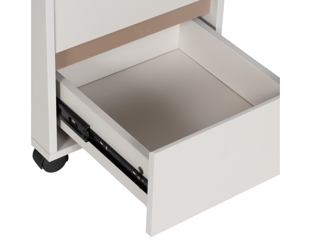 Бюро Офис контейнер с две чекмеджета ANGELES - капучино 5