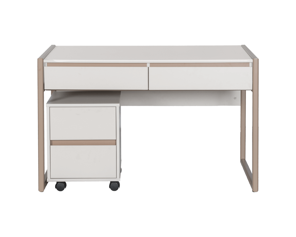 Бюро Офис контейнер с две чекмеджета ANGELES - капучино 7