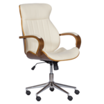 <span>Офис стол</span> Президентски офис стол Carmen 6402 - орех-крем <span class='catalog-num-in-name'>3520059_1</span> - 