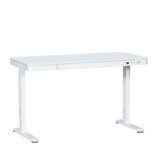  Ергономично регулируемо бюро Carmen CR-118 E - 140 см - бяло 870455 3510015 на топ цена - PIC.bg