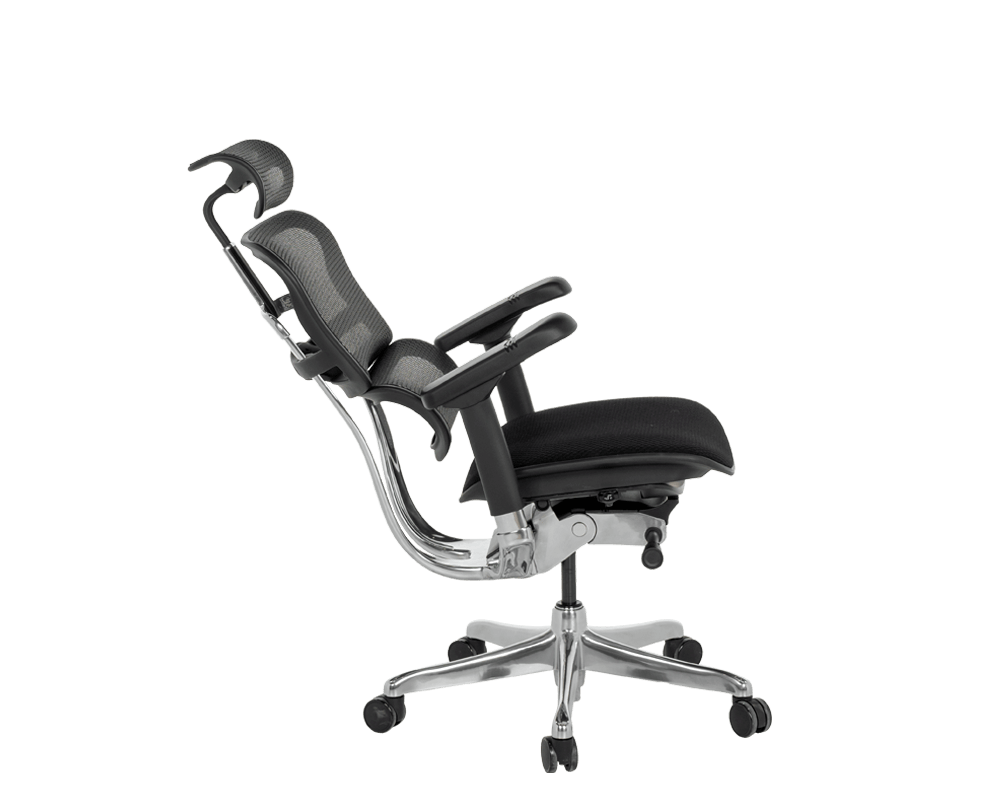 Офис стол Ергономичен стол ERGOHUMAN ELITE 2 - черна рамка - черен 12