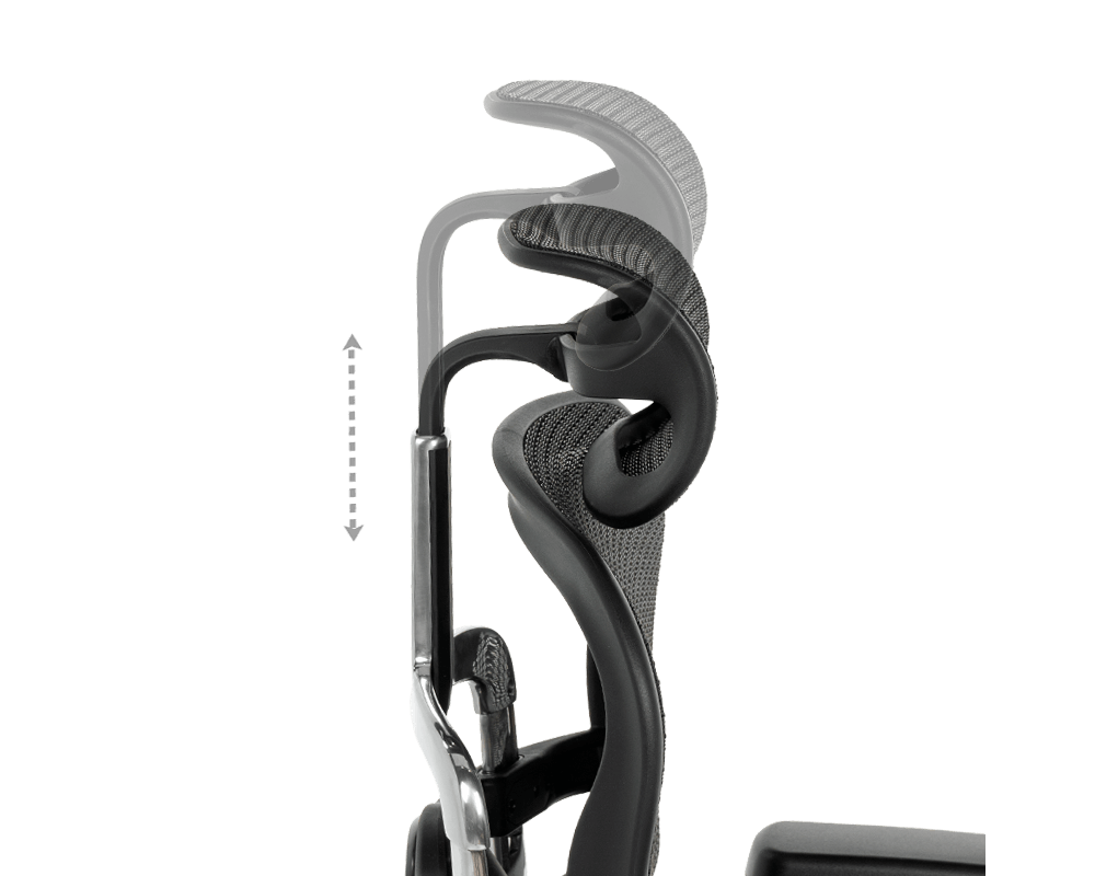 Офис стол Ергономичен стол ERGOHUMAN ELITE 2 - черна рамка - черен 15