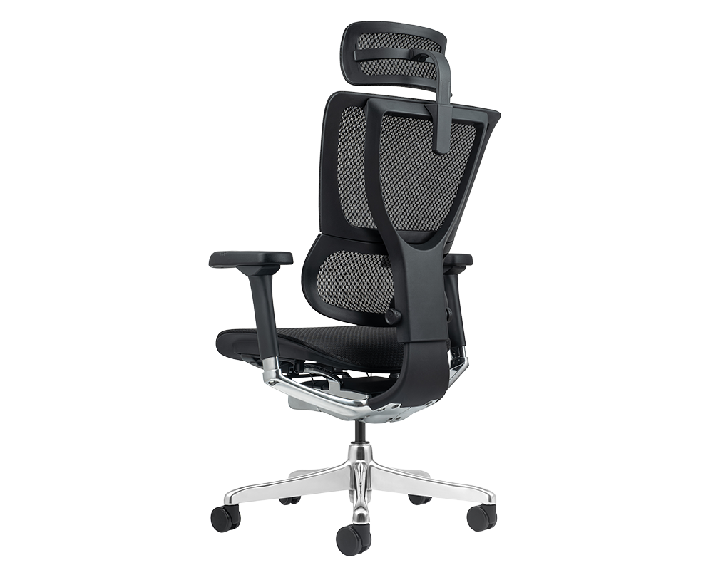 Офис стол Ергономичен стол ERGOHUMAN ELITE 2 - черна рамка - черен 7