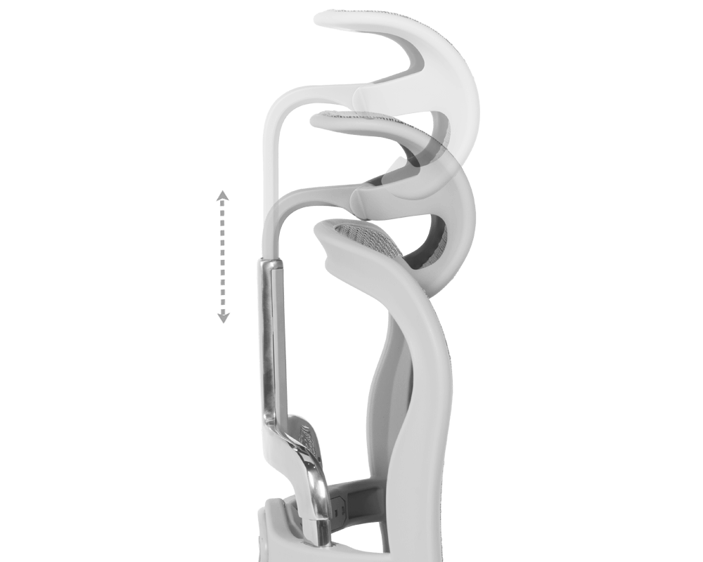 Офис стол Ергономичен стол ERGOHUMAN ELITE 2 - сива рамка - сив 10
