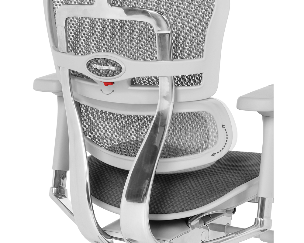 Офис стол Ергономичен стол ERGOHUMAN ELITE 2 - сива рамка - сив 18