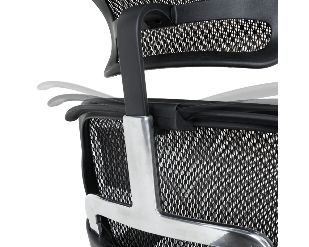 Офис стол Закачалка за дрехи за офис стол ERGOHUMAN ELITE 2 - сива 2