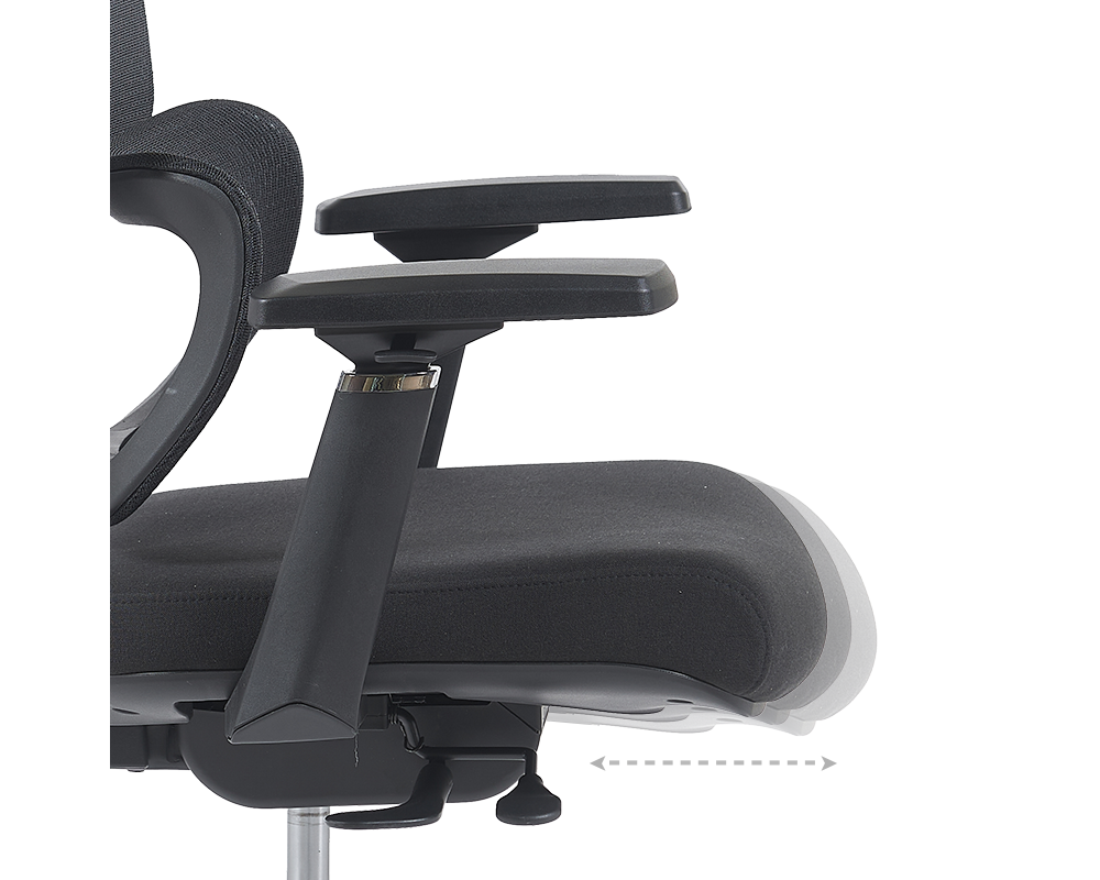 Офис стол Ерогномичен стол 7592 - черен 10