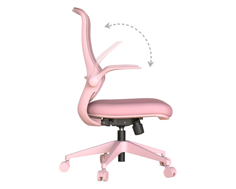 Офис стол Ергономичен стол ASTARA - светлорозов 6