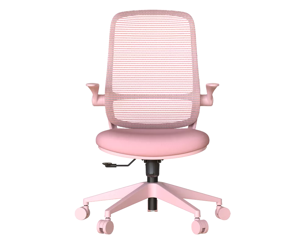 Офис стол Ергономичен стол ASTARA - светлорозов 2