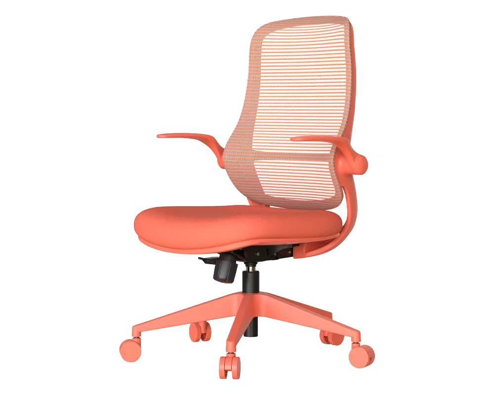 Офис стол Ергономичен стол ASTARA - оранжев 3