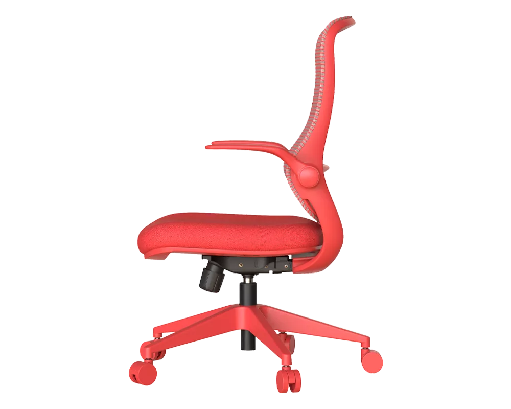 Офис стол Ергономичен стол ASTARA - червен 4